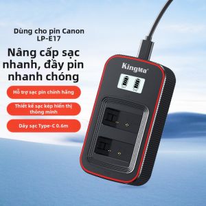 Pin Canon LP-E17 3C Certified Camera Batteries Micro Single Compatible with 760D 750D 800D 850D 77D 20 Camera Chargers