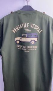 kaos mobil land rover defender kaos otomotif jeep offroad 4x4 4wd baju jeep modified autowear LANDROVER SERIES 3 KANVAS