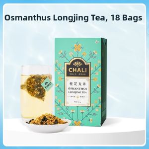 CHALI | Osmanthus Scented Longjing Green Tea Bags