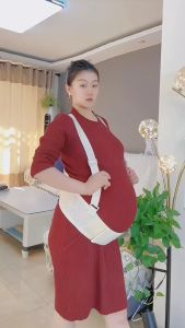 Đai Đỡ Bụng Bầu Co Dãn 4 Chiều Giảm Đau Lưng Phù Chân