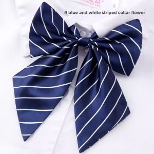 LIESHANG | Plaid Black Gingham Bow Tie Collar Pin School Style Shirt