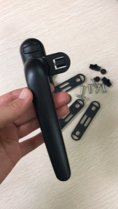 8115 Black Tay Cài Cửa Sổ Đơn Điểm/ Tay Gài cửa có thể đảo chiều trái phải