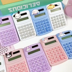 Sanrio Calculator 三丽鸥计算器 Kalkulator Mini Kartun Comel Compact Portable Student Cartoon Good-looking