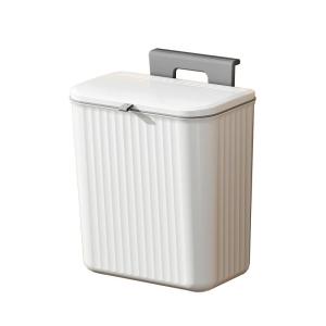MEIZHUFU | Bathroom Wall-Mounted Waste Bin Small Spaces Suitable With Lid