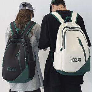 OUDENGPAI | Túi đeo vai nam dung tích lớn Túi học sinh trung học phổ thông đại học mới 2024 Túi đeo vai nhỏ cho nữ Túi đeo vai đôi phong cách cổ điển