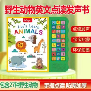 Sách Phát Thanh Giáo Dục Sớm Cho Trẻ Em Sách Phát Thanh Có Tiếng Động Sách Phát Thanh Nhận Biết Động Vật Tiếng Anh Sách Phát Thanh Điểm Đọc