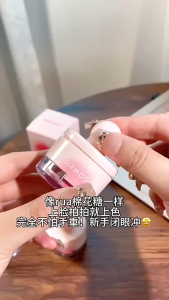 3-In-1 Korean Single Blush Soft Powder With A Built-In Mirror And Puff Silky Texture Waterproof And Sweatproof Long-Lasting Color Payoff Compact And Portable A Versatile Choice For All Body Types.