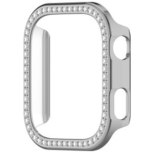 Vỏ Kim Cương Một Hàng Rỗng Cho Redmi Watch 6 Vỏ Bảo Vệ Chống Sốc Pha Lê Phụ Kiện Trang Nhã Để Bảo Vệ Đồng Hồ