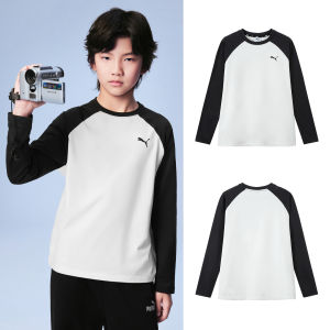 PUMA | Childrens Long Sleeve T-Shirt Round Neck Sweat Wicking Breathable