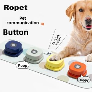 MONLEYTA | German Brand Pet Communication Button Dog Speaking Cat Bell Small Dog Communication Trainer Universal Applicable