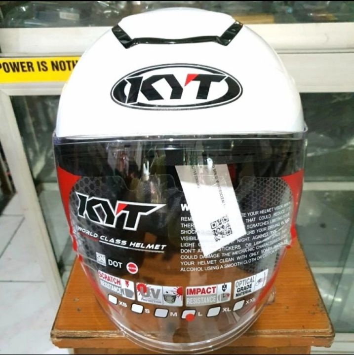 Helm KYT Kyoto R Solid Original | Lazada Indonesia