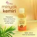 Minyak kemiri penumbuh rambut. 