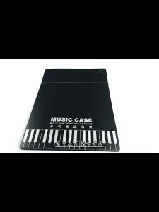 4/8 Pages Expandable Sheet Music Folder Music Storage Holder A4 Size 8/16 Pockets Black Music File Folder Organizer