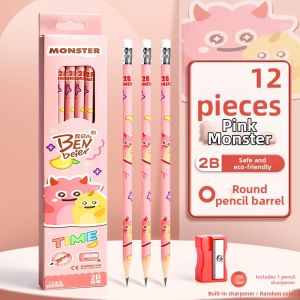 BAODIAN | Non-toxic 2B Pencil with Eraser Head