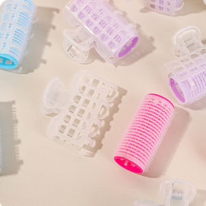 3Pcs/pack Air Bangs Roller Does Not Hurt Hair Plastic Curler Inner Buckle Hair Roller DIY Hair Tool