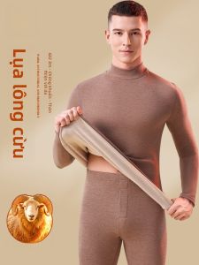 MiiOW | Quần lót lông cừu dày ấm áp cho nam cổ cao chống lạnh mùa thu quần áo mặc trong mùa thu đông MiiOW Cat Person