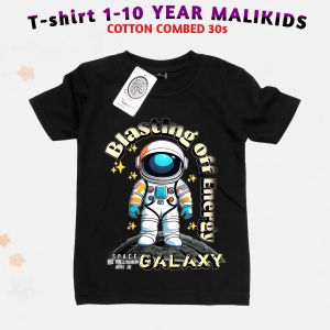 Baju Kaos anak Astronot Galaxy Luar angkasa anak laki laki perempuan usia 1-10 tahun terbaru