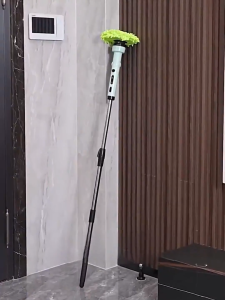 9 IN 1 Multifunctional digital display Electric Brush home-based Bathroom Cleaning Wireless rotatable Handheld brush  Telescoping  Long  Handle Kitchen dual purpose Cleaner