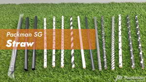 Black Plastic Straight Straws for Hot and Cold Drinks - Versatile Durable Food-Grade Disposable Straws