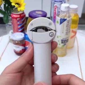 Jar Opener Bottle Opener Multifuction Retractable Magnetic Can Opener Kitchen Gadgets for Weak Hands and Seniors with Arthritis