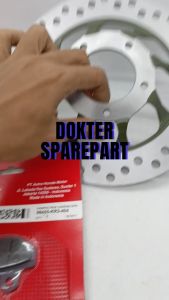 KEV PAKET 3 PIRINGAN CAKRAM DEPAN + DISPAD DEPAN + KAMPAS BELAKANG SUPRA X OLD / REM / CAKRAM
