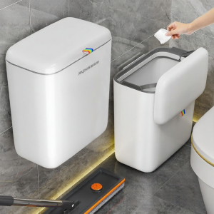 Joybos | Thùng Rác Treo Tường Cho Phòng Tắm Có Nắp