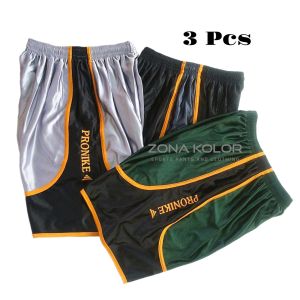 Paket 3 Pcs | Celana Kolor Pendek Pria Dewasa | Bawahan Pakaian Olahraga | Untuk Harian Tidur Santai