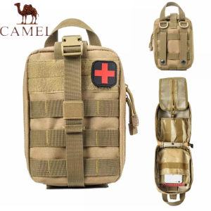 Camel Tactical First Aid Kit: EDC Survival Tools & Camping Medical Bag