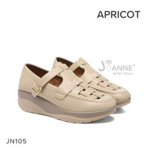 JOANNE Highsole Wedges Shoes Sepatu Wanita #JN105