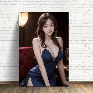 CIFbuy | Cute Asian Girl With Glasses Holding Banana Indoor Portrait Photograph