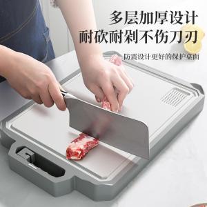 DIHUANTUO | Stainless Steel Kitchen Board For Cutting Defrosting Rolling