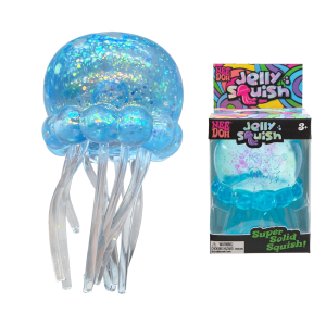 ZXZ | Hot Sale Jellyfish Squish Stress Toy Soft Jelly Squeeze Fidget Toy Trending Sensory Relief Toy For Kids & Adults