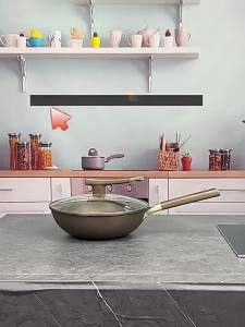 Titanium Stainless Steel No-Coating Non-Stick Pan