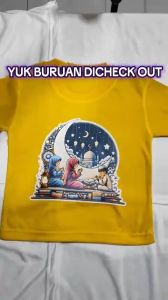 Baju Kaos Distro Anak Laki Laki  Import ( 043 OREN ) SIZE S ( 1-2 TAHUN )