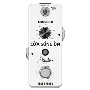 Bàn Đạp Hiệu Ứng Khử Nhiễu True Bypass ROWIN Dành Cho Guitar Điện & Bass - Bộ Xử Lý Âm Thanh Analog Chất Lượng Cao Âm Thanh Trong Trẻo Giá Cả Phải Chăng