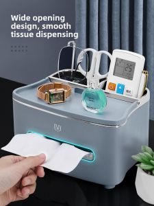 GOLDLONSEN | Elegant Luxurious Tissue Box Holder and Organizer