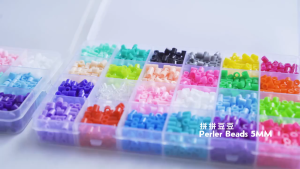 ✨24000 คิทลูกปัดฟิวส์ ไซส์คู่ 2.6มม./5มม. + อุปกรณ์ครบชุด! ✨ DIY งานฝีมือเสริมสมาธิ (เด็ก 6ปี-ผู้ใหญ่) สร้างชิ้นงานสวยงาม ของขวัญคลายเครียด