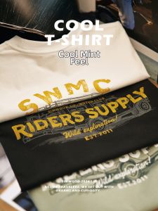 Simwood | Casual Comfortable T-Shirt Long Staple Cotton Sorona Loose Fit