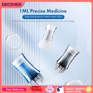 DECINIEE Portable Scalp Applicator Liquid Comb Mini Massager Essential Oil Roller Ball Liquid Guiding Massager Anti Hair Loss Scalp Care