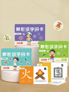 Early Learning Flash Cards Chinese Character Recognition Cards