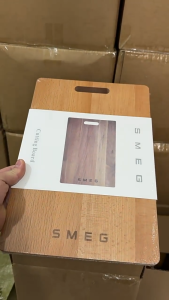 Smeg Acacia wood Wooden chopping board Cutting Board healthy housewarming gift present 2