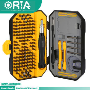 (Nâng Cấp) ORIA Bộ tua vít 143 trong 1 Bộ đầu vít chính xác Bộ dụng cụ cho PC Laptop Điện thoại thông minh Lắp ráp Điện tử Bộ dụng cụ sửa chữa