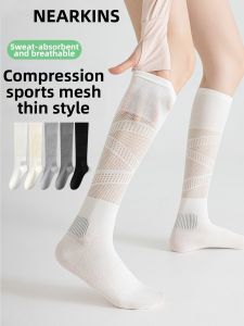 NEARKINS | Lightweight Summer Athletic Socks For Women Small Calf