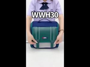 WWH30 Tas Sekolah Anak Ransel Lebar Kotak Super Exclusive Waterproof Backpack Impor TKM