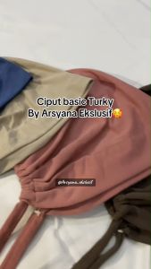Inner Turky Ekslusif Bandana Polos Simple Basic Daleman Renda Ternyaman By Arsyana Eks