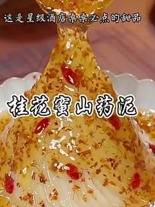 SONGNIJIA | Non-Blended Sweet Osmanthus Paste Baking Ice Powder Coffee