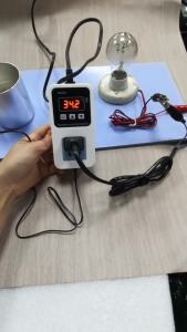 W2022 Digital Temperature Control AC110-220V Probe Line 10A LED Display Thermostat With NTC Sensor Heat/Cooling Controller