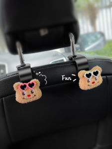 Kẹp Treo Ghế Xe Hơi Hoạt Hình Sáng Tạo Phụ Kiện Trang Trí Nhiều Chức Năng Kẹp Treo Lưu Trữ Đa Năng Cho Ghế Sau