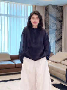 Natural Flax 100% Baseball Style Sun Protection Clothing Fashionable Slimming Casual Top ME【100% Flax Baseball Sunscreen Clothes】