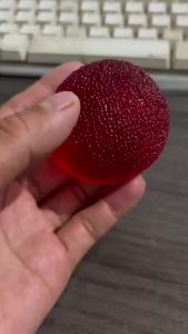 Bayberry Squishy Toys Stress Ball Sensory Squeeze Toy Stress Relief Waxberry Fidget Toys Party Gifts